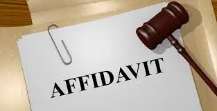 Affidavit (Personalised)